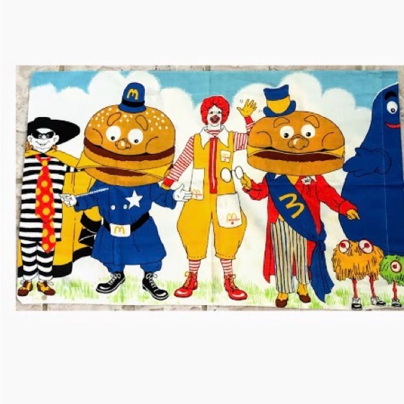 VTG Ronald McDonald's Twin sheet set - Picture 4 of 6